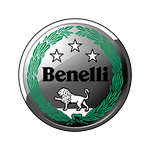 Logotipo de la marca de scooter Benelli.